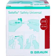 B. Braun Melsungen AG SOLOFIX Safety Univers.Lanzet.21 1,8 Stichl. 200 St.