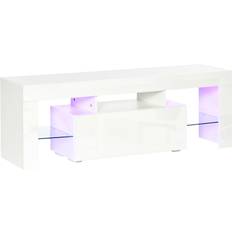 Homcom High Gloss Stand TV Bench 135x45cm