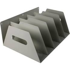 Rotadex 5-Section Lever Arch Filing Rack Wall Shelf