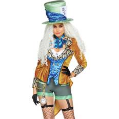 Leg Avenue Women's Classic Mad Hatter Costume