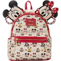 Loungefly Disney Hot Cocoa AOP Mini Backpack Black/Brown/Red One-Size