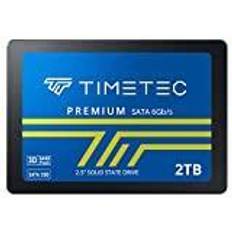 TIMETEC 2tb ssd 3d nand qlc sata iii 6gb/s 2.5 inch 7mm 0.28" read speed up t
