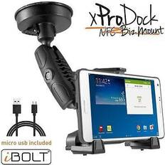 iBolt xprodock nfc bizmount phone holder/mount with heavy duty suction cup