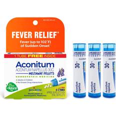 Boiron Aconitum, Fever Relief, Meltaway Pellets, 30C, 3