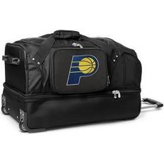 Mojo Indiana Pacers Black 2-Wheel Drop Bottom Rolling Duffel