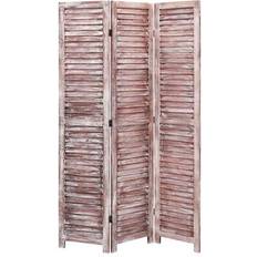 vidaXL 3-Panel Room Divider 105x165cm