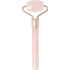 Pink Gua Sha & Facial Massage Rollers LOV U Mini Rose Quartz Roller