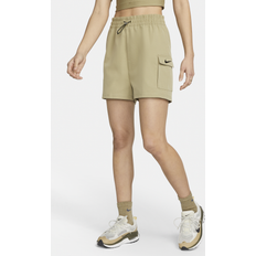 Nike Brown - Women Shorts Nike Sportswear Swoosh Women's Woven Shorts Brown