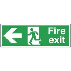 Green Workplace Signs Sign Fire Exit Running Man Arrow