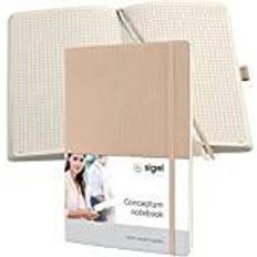 Sigel CO330 Premium Notizbuch kariert, Softcover, Conceptum