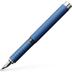 Faber-Castell Füllhalter Essentio Aluminium, blau, F