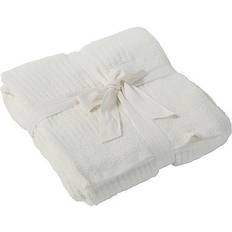 Barefoot Dreams Cozychic Ribbed Blankets White