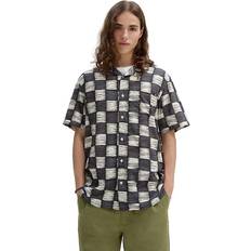 Vans Men's Moore Buttondown Shirt Asphalt/Antique White