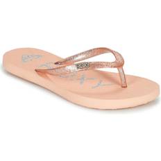 Pink Flip Flops Children's Shoes Roxy Flip flops Sandals RG VIVA SPARKLE girls