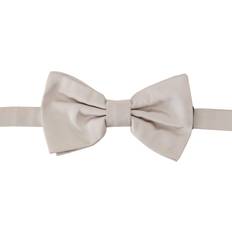 Grey Ties Dolce & Gabbana Black 100% Silk Adjustable Neck Papillon Tie