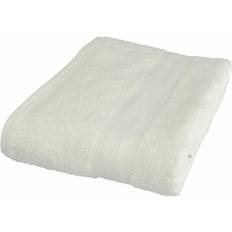 Homescapes Sheet, Cream Combed Bath Towel White