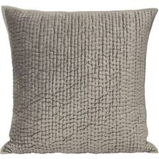 Paoletti Brooklands Quilted Cushion Complete Decoration Pillows Silver, Grey