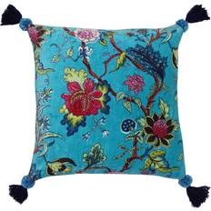 Paoletti of Life Chinoiserie Floral Cushion Kingfisher Complete Decoration Pillows Pink, Blue