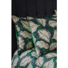 Edinburgh Magali Leaf Premium Pillow Case Green