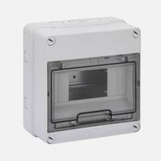 Gewiss GW40003 IP55 4 or 8 Module Surface Enclosure Ideal for RCD etc