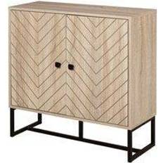 Homcom Embossed Arrow Storage Cabinet 80x80cm