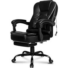 Footrest Chairs ELFORDSON Executive Massage Office Chair