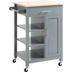 Homcom Compact Trolley Table