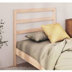 vidaXL brown, 106 Solid Wood Pine Bed Multi Headboard