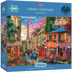 Gibsons Sunset Over Paris 1000 Pieces