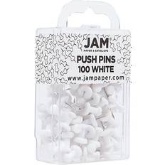 Jam Paper 100pk Colorful Push Pins
