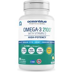 Ocean Blue Omega-3 2100 Olcenic Blend with Vitamin D Vanilla