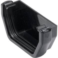 Cheap Gutter FloPlast Black Square Gutter Stop End, L41mm W114mm