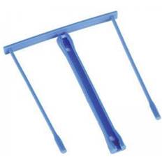 Blue Clipboards & Display Stands ValueX Plastic Filing Clip Blue Pack 20