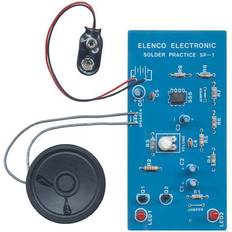 Elenco ak-100 solder practice kit w/ iron & cutters