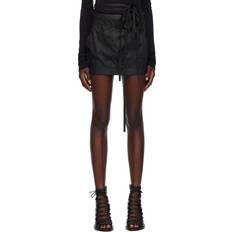 Ann Demeulemeester Magdalena Slouchy Waist Mini Skirt