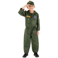 Dress Up America Air Force Pilot Child Halloween Costume