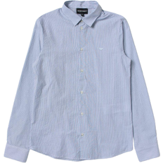 Emporio Armani Kid's Shirt - Gnawed Blue