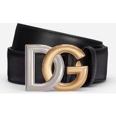 Dolce & Gabbana Logo Leather Belt