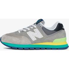 New Balance 574 Rugged "Rugged Grey Yellow Emerald"