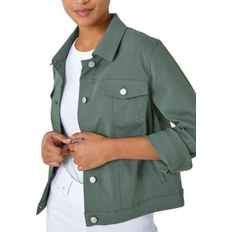 Roman Stretch Pocket Detail Jacket - Khaki