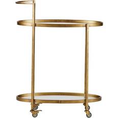 Glass Trolley Tables BePureHome Push Trolley Table 67x35cm