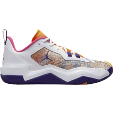 39 ⅓ Basketball Shoes Nike Jordan One Take 4 M - White/Canyon Gold/Pinksicle/Court Purple