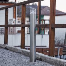 Silver Bollards Arcchio Rudolfine Garden Bollard