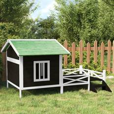 vidaXL Dog Kennel Pet House Animal Crate Dog Enclosure