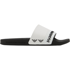 Emporio Armani Slippers & Sandals Emporio Armani EA7 Tape Slides - White