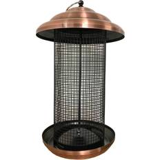 Selections Extra Large Hanging Metal Bird Nut Feeder Copper