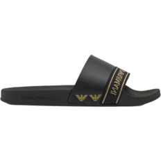 Emporio Armani Slippers & Sandals Emporio Armani EA7 Tape Slides - Black