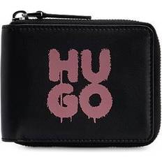 Hugo Niko Zip wallet Sn32 - Black