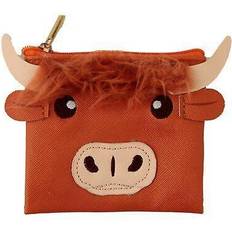 Puckator Shaped Coin Purse - Fluffy Highland Coo Cow