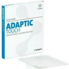 Smith & Nephew adaptic touch non adherent silicone dressing 7.6cm 11cm pack of 10